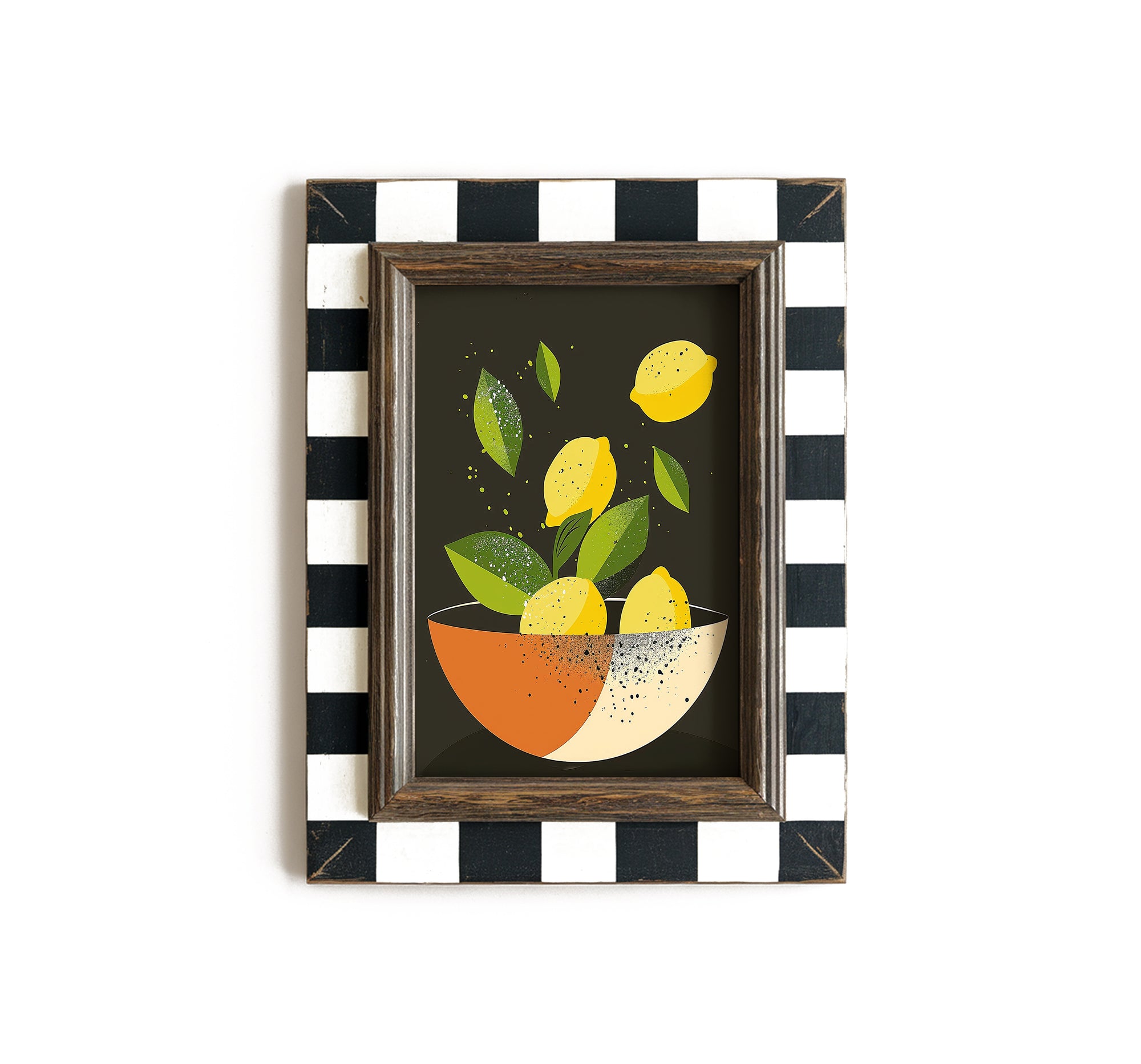 Lemon Toss Print
