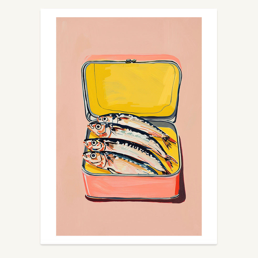 Sardines For Lunch Print