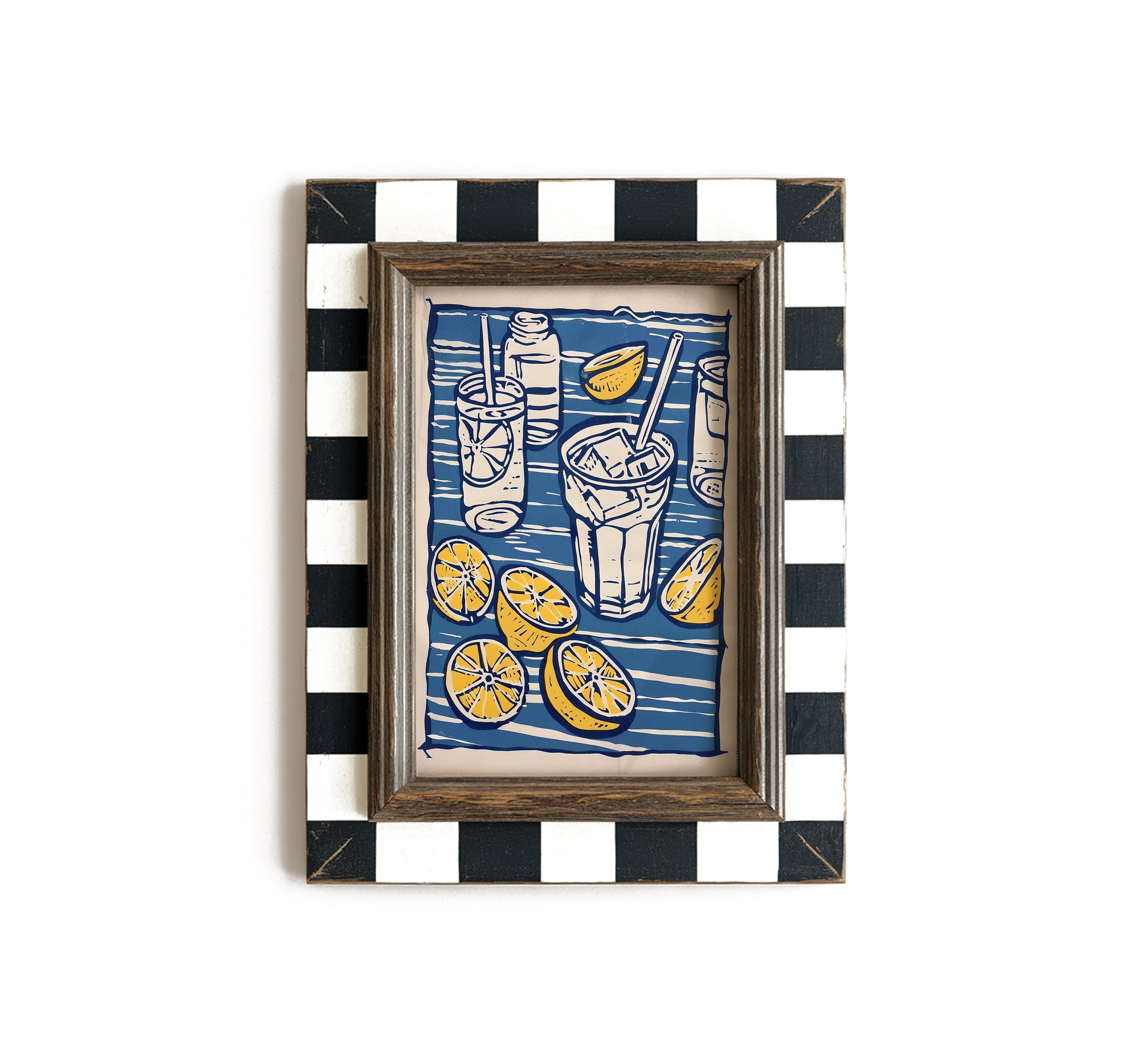 Blue Lemonade Print