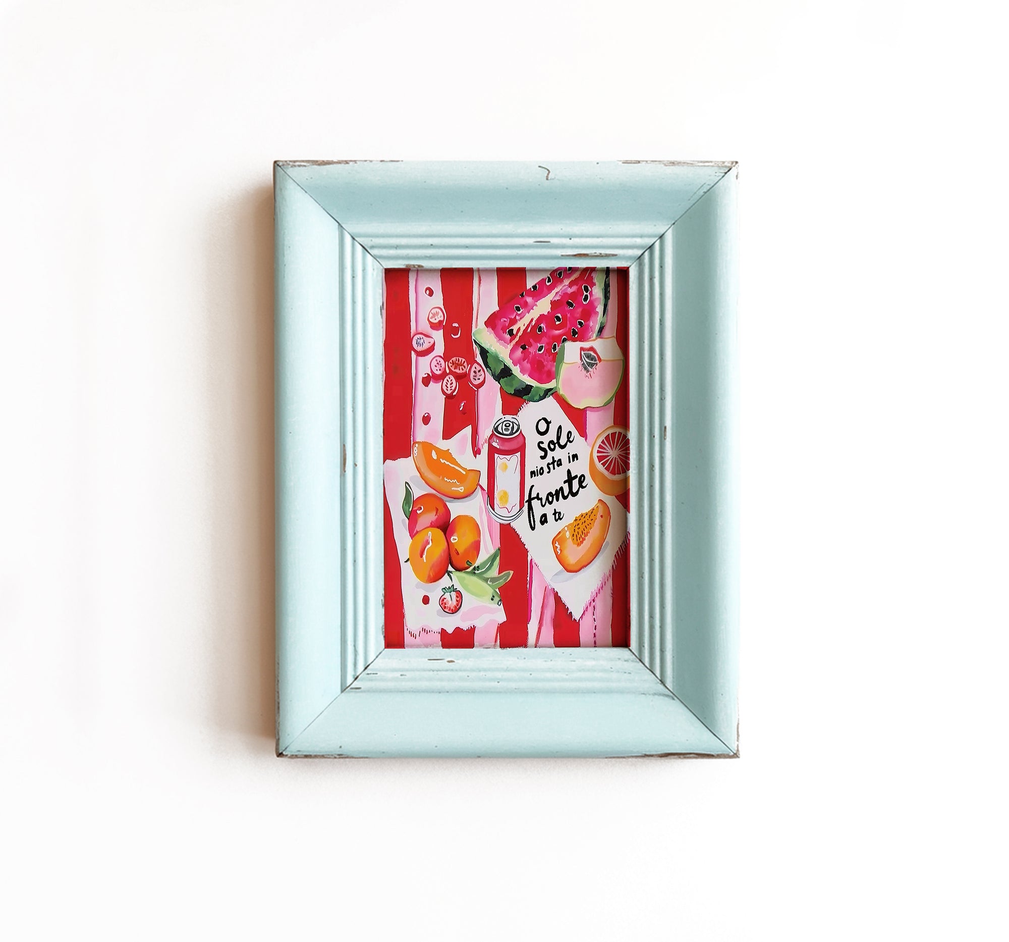 Watermelon Peach Print
