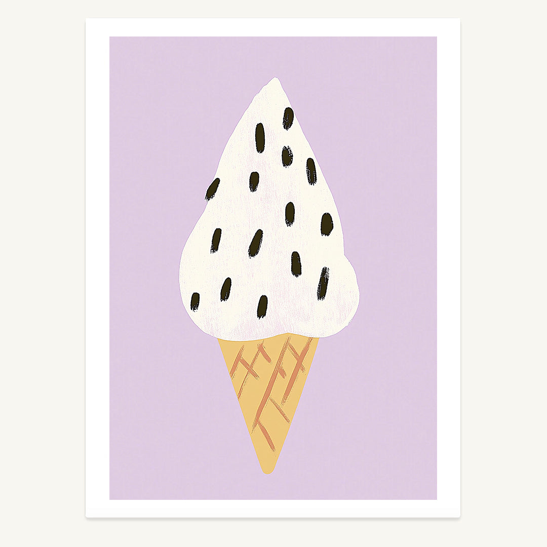 Spotted Icecream Print