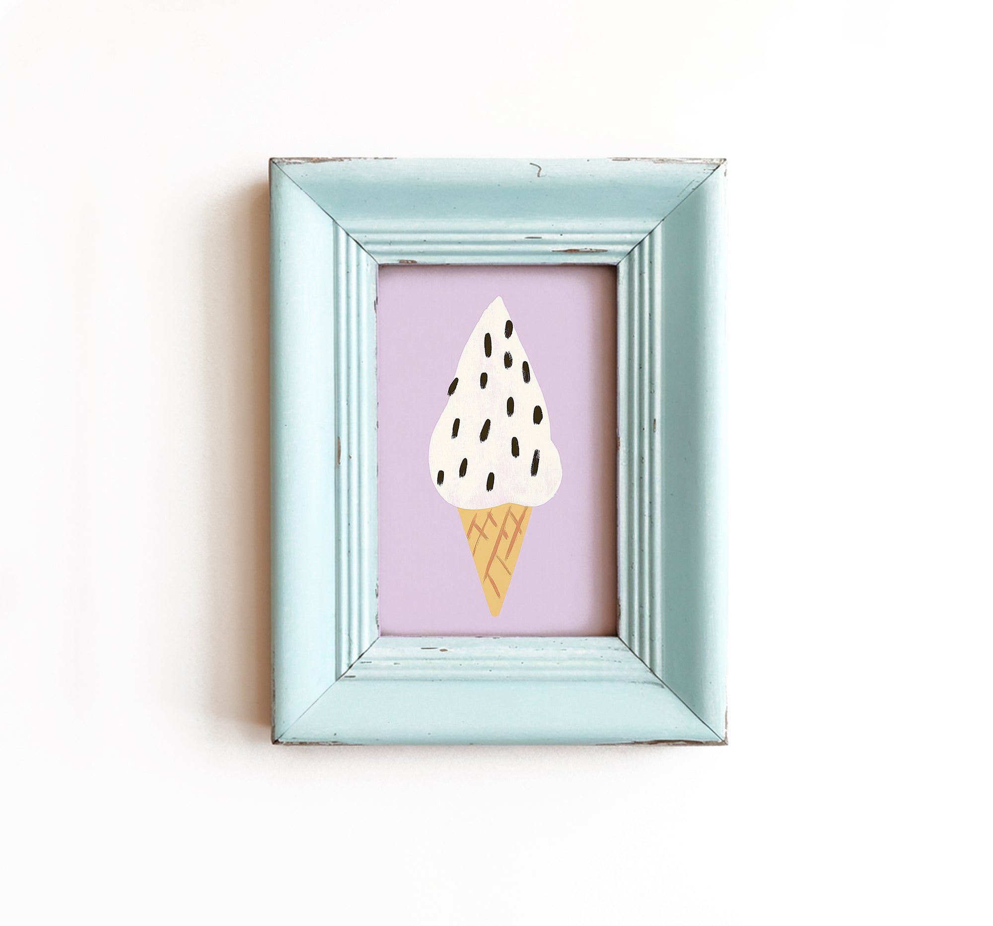 Spotted Icecream Print