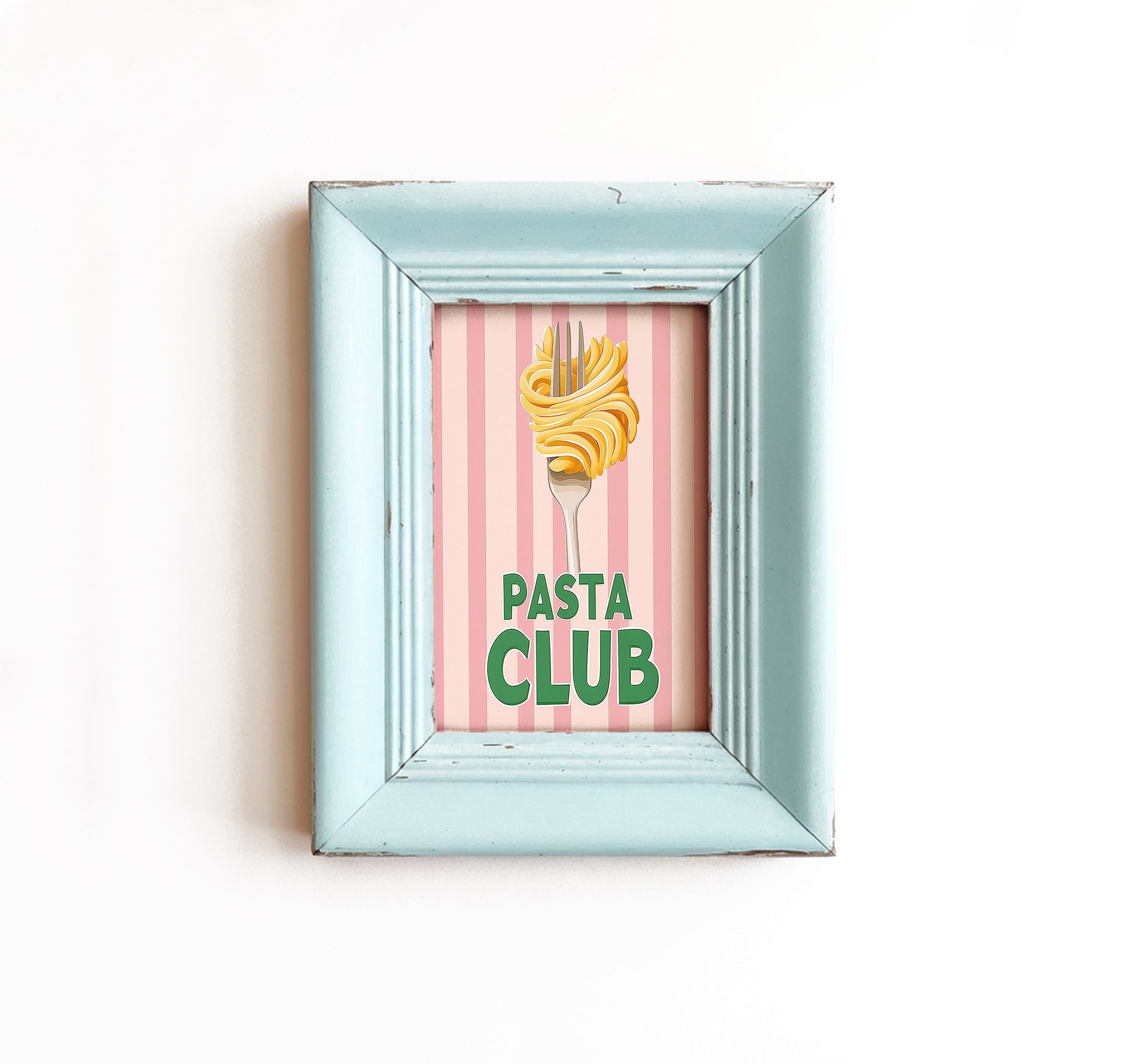 Pasta Fork Print