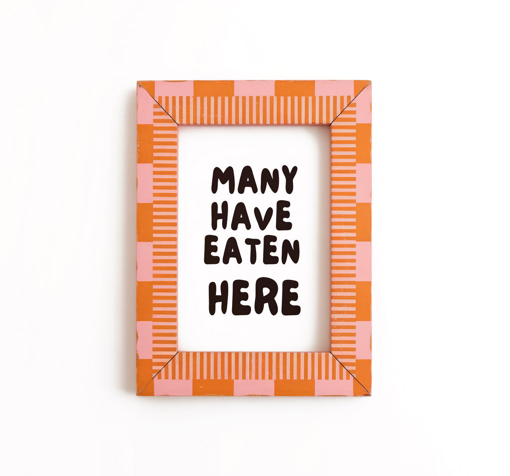 Many Eat Here Print