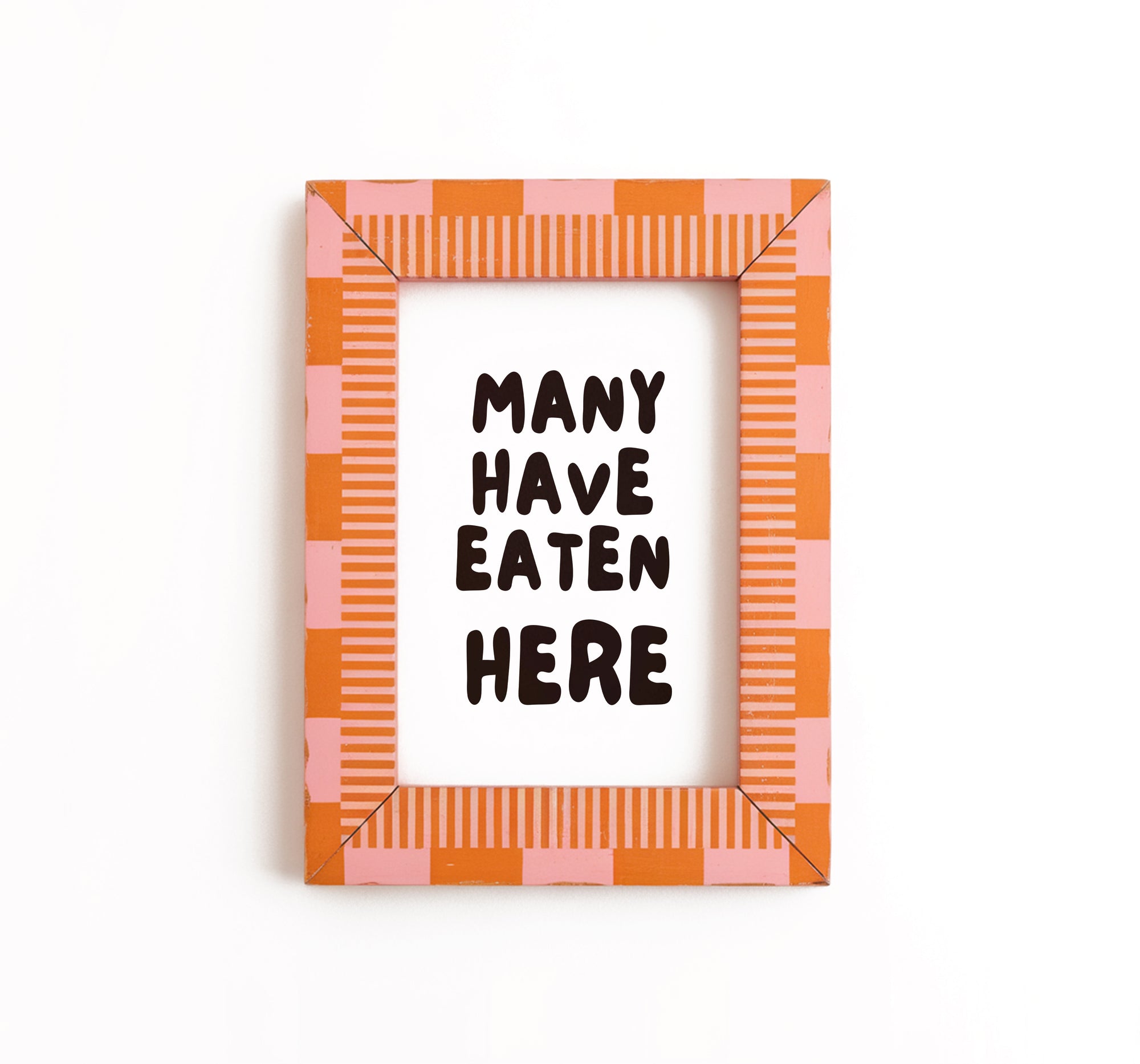 Many Eat Here Print