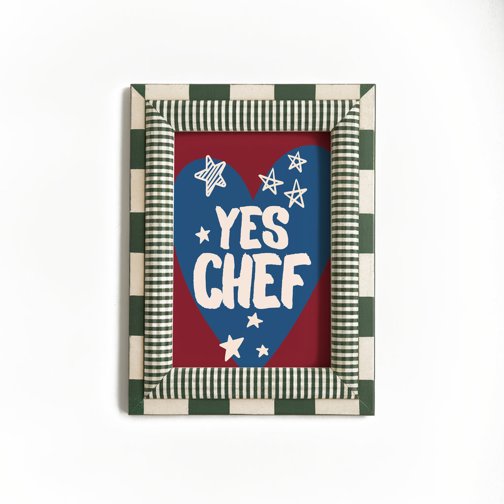 Yes Chef Print