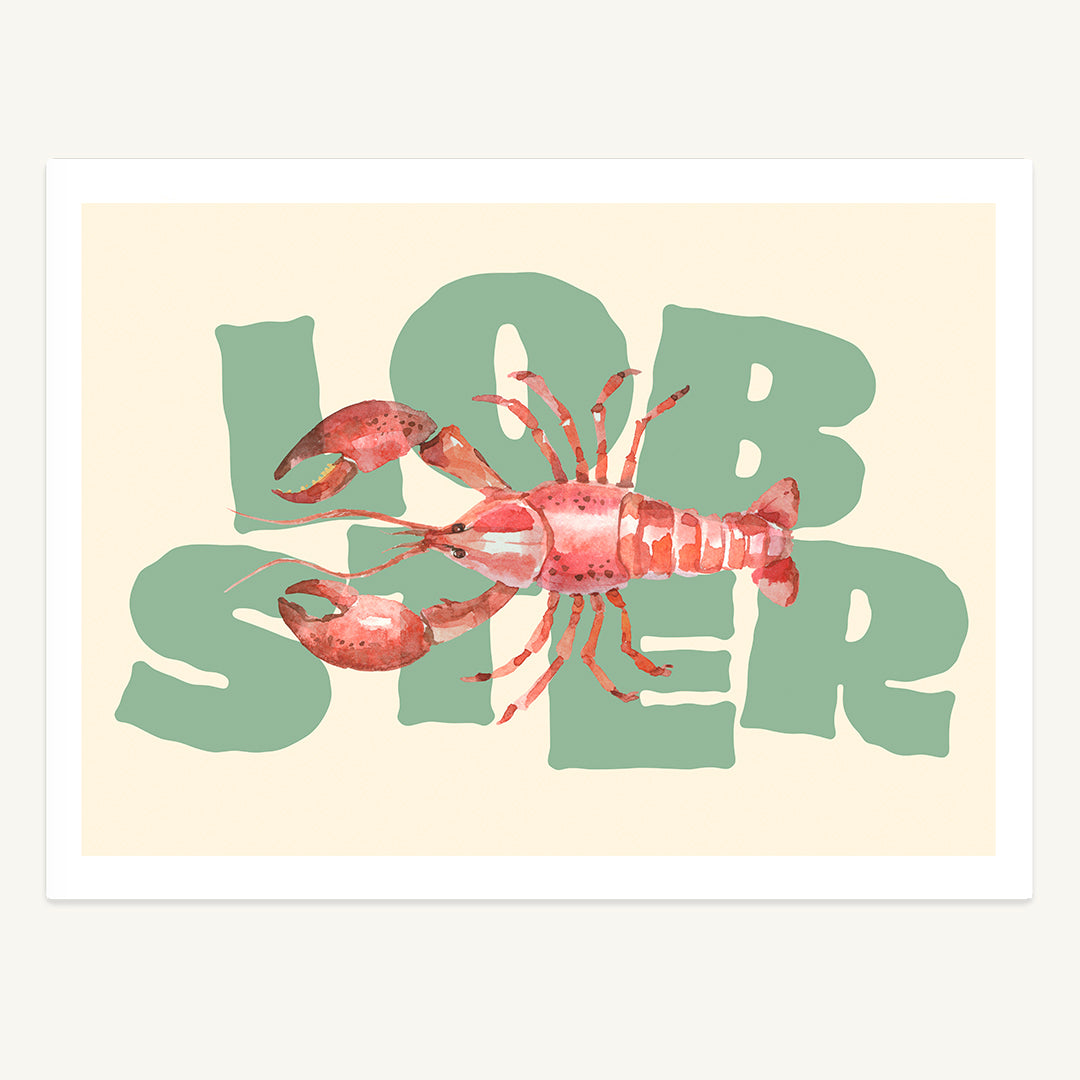 Lobster Lobster Print