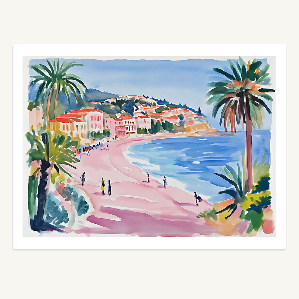 Tropical Island Print