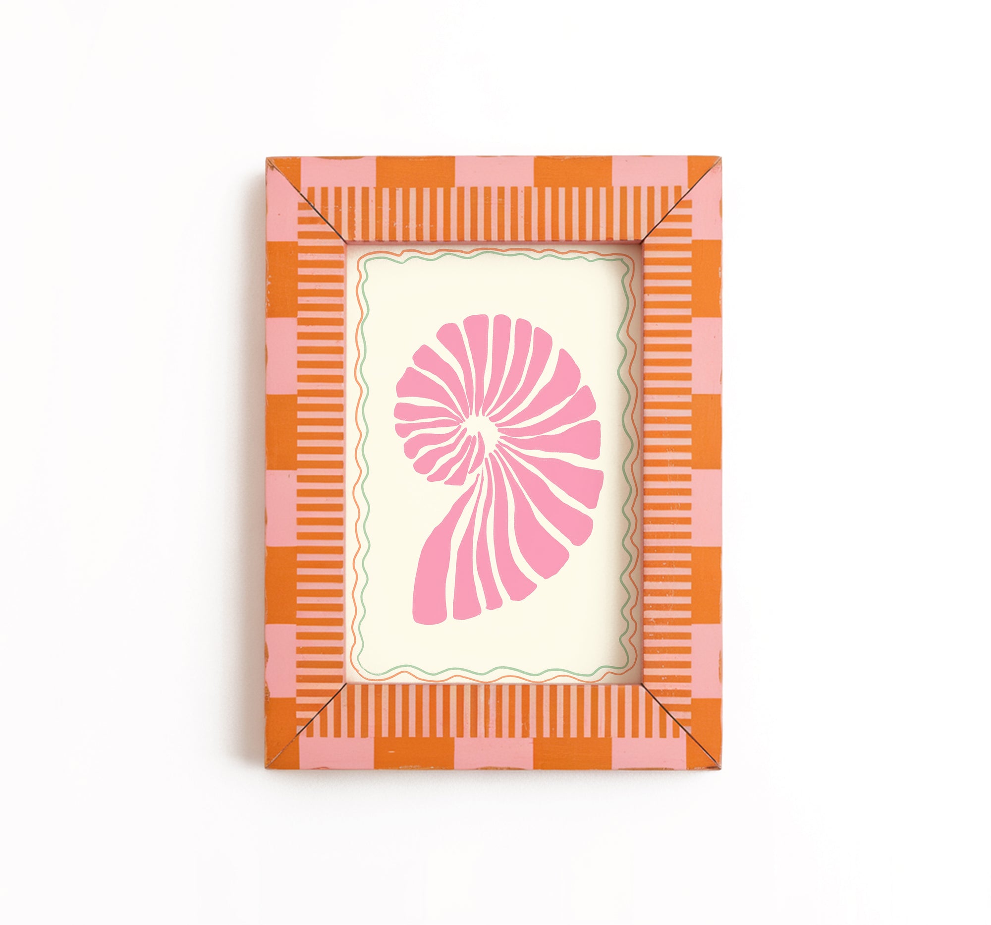 Pink Seashell Print