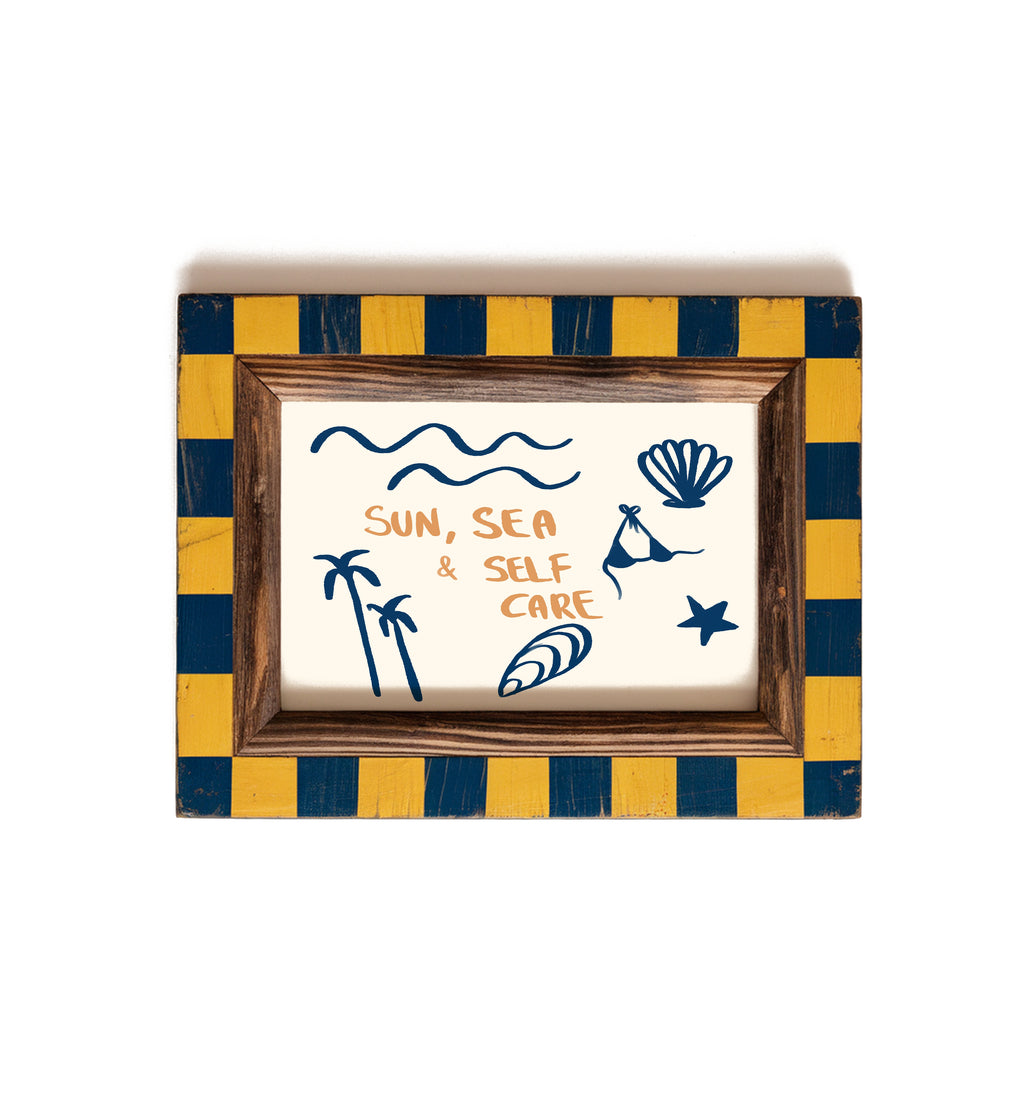 Sun, Sea & Self Care Print