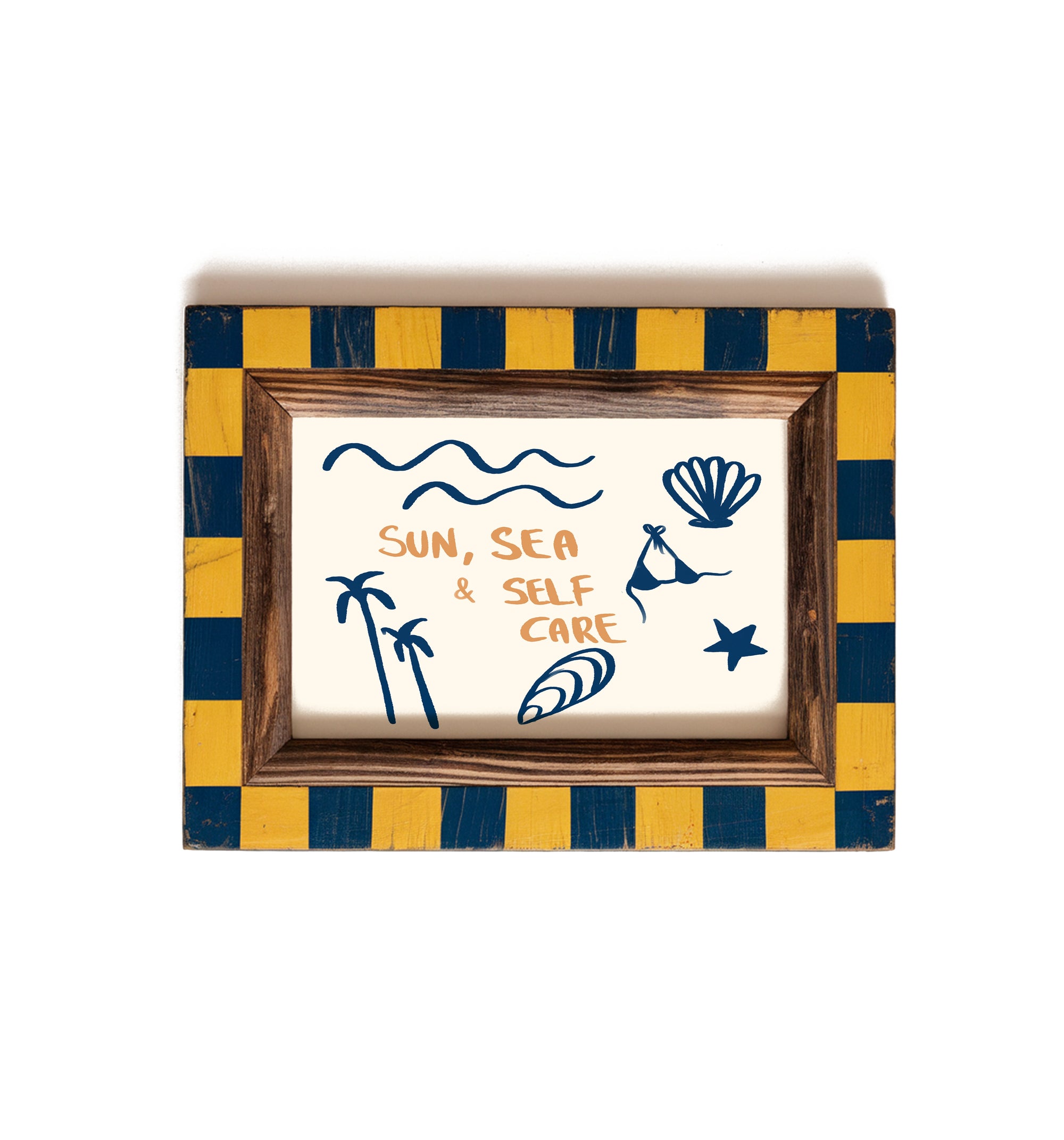 Sun, Sea & Self Care Print