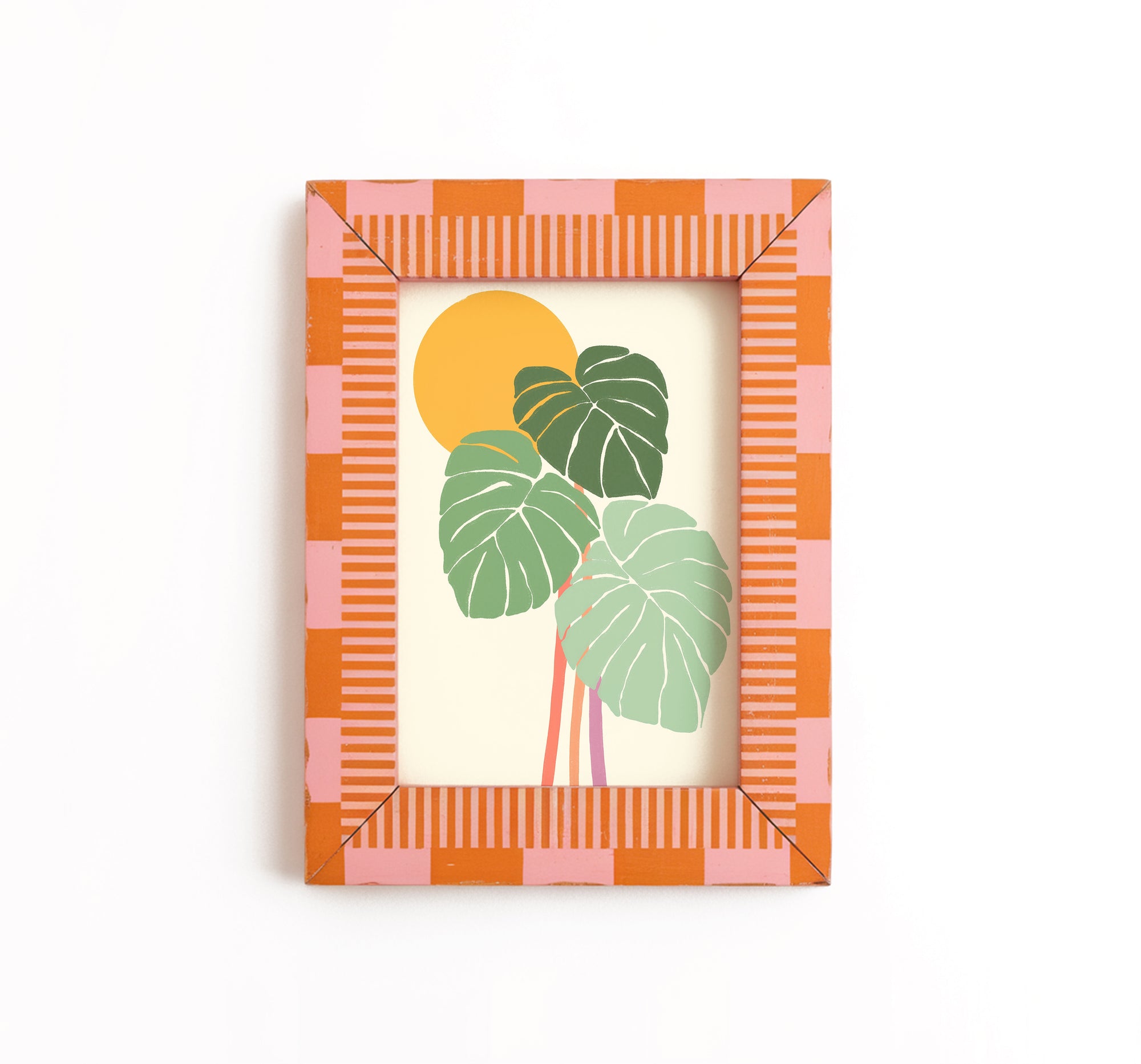 Sun Leaves Print