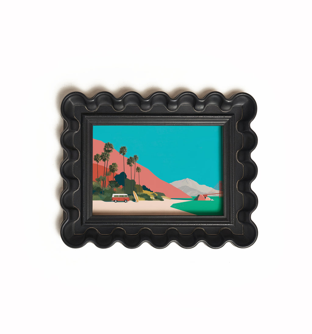 Beachside Van Print