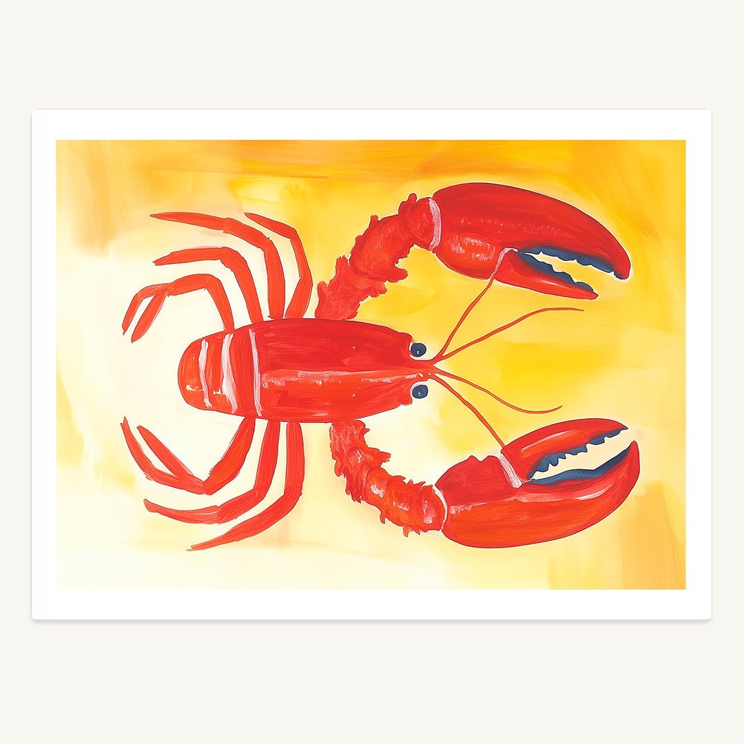 Red Lobster Print