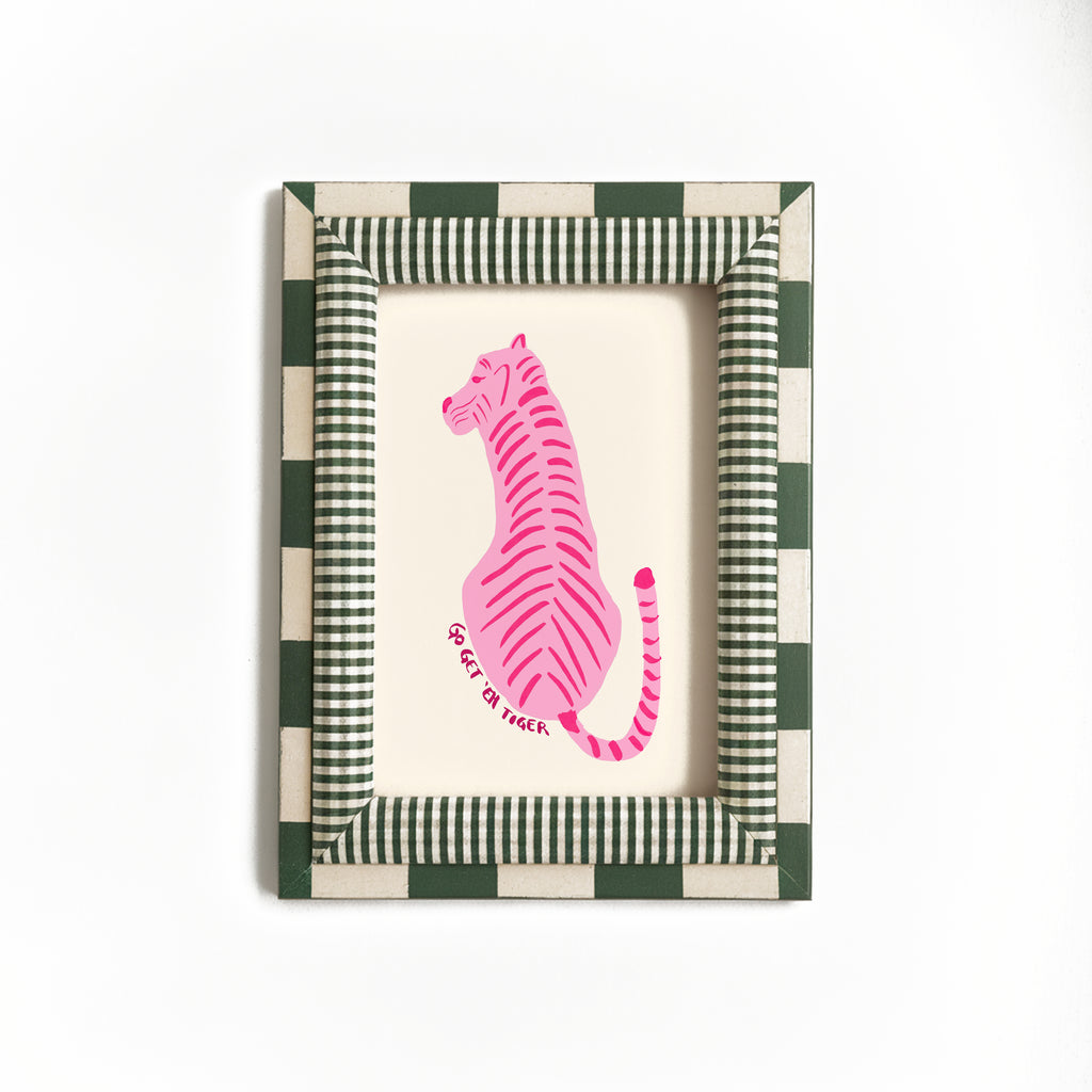 Pink Tiger Print
