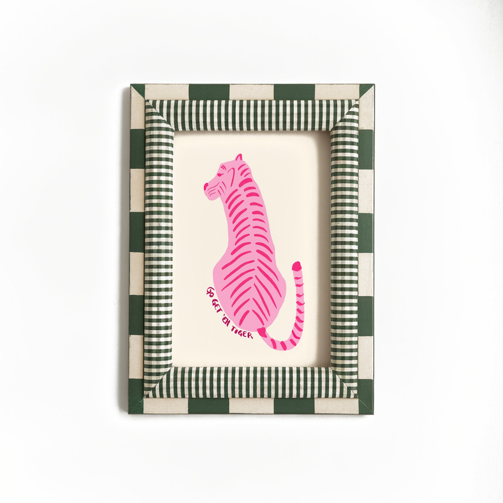 Pink Tiger Print