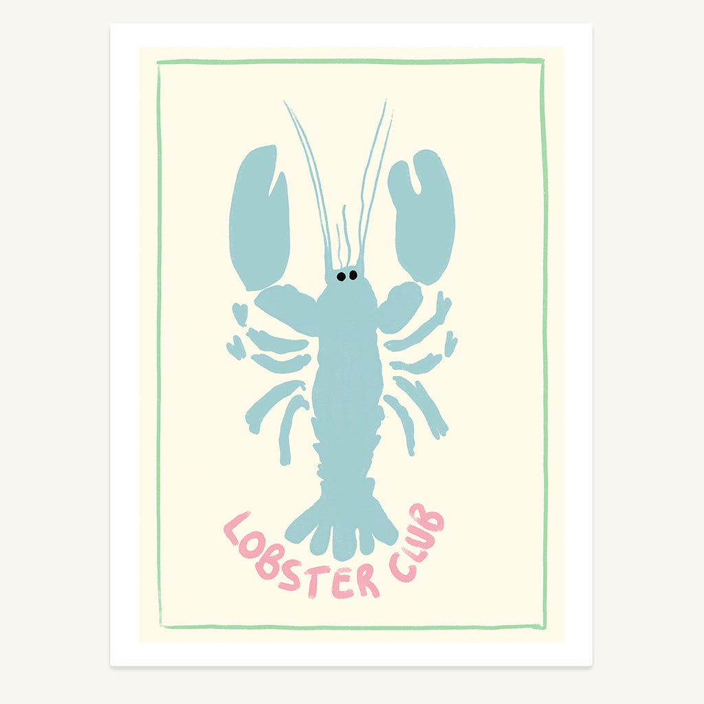 Lobster Club Print