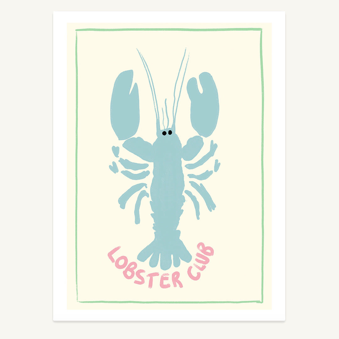 Lobster Club Print