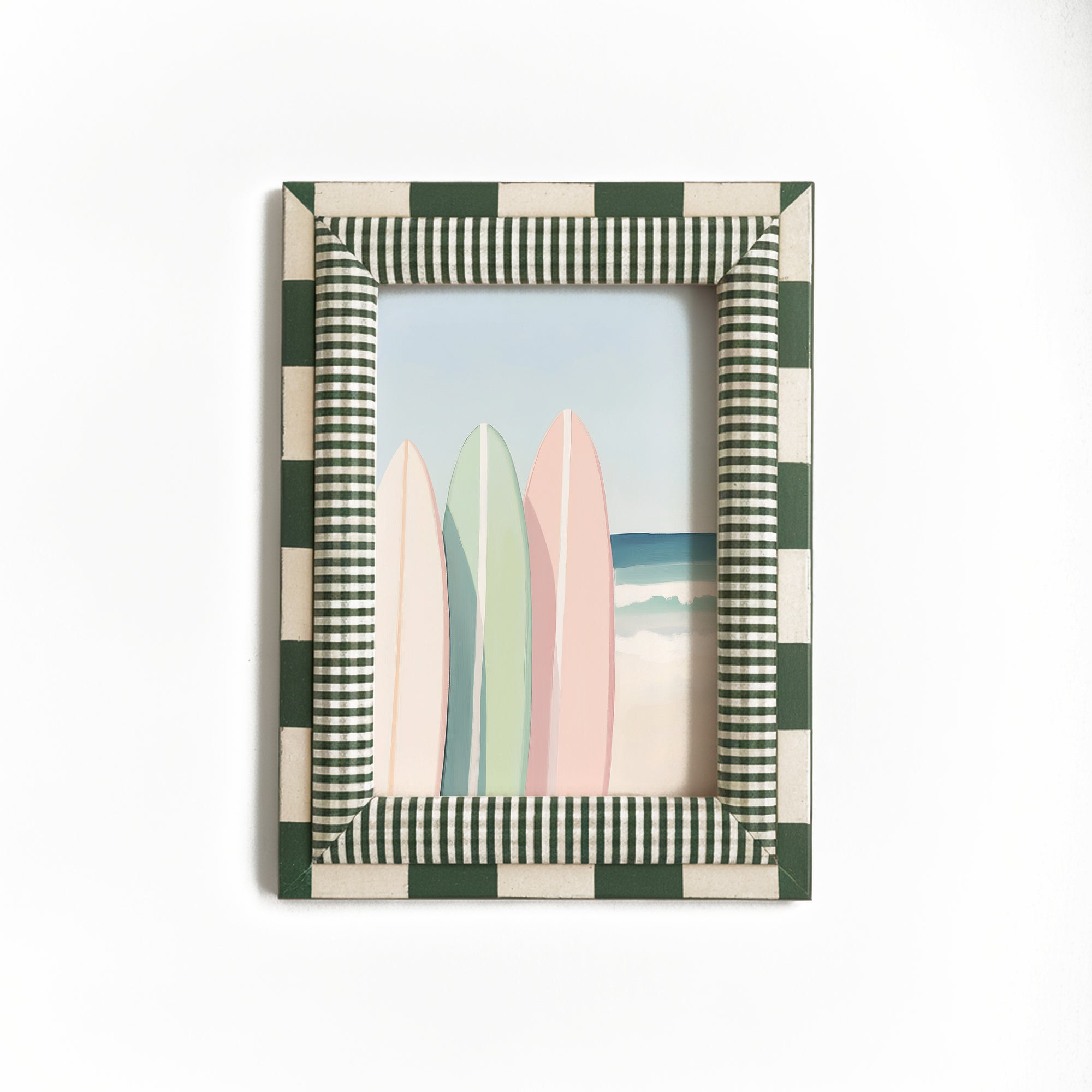Three Surfboards Print