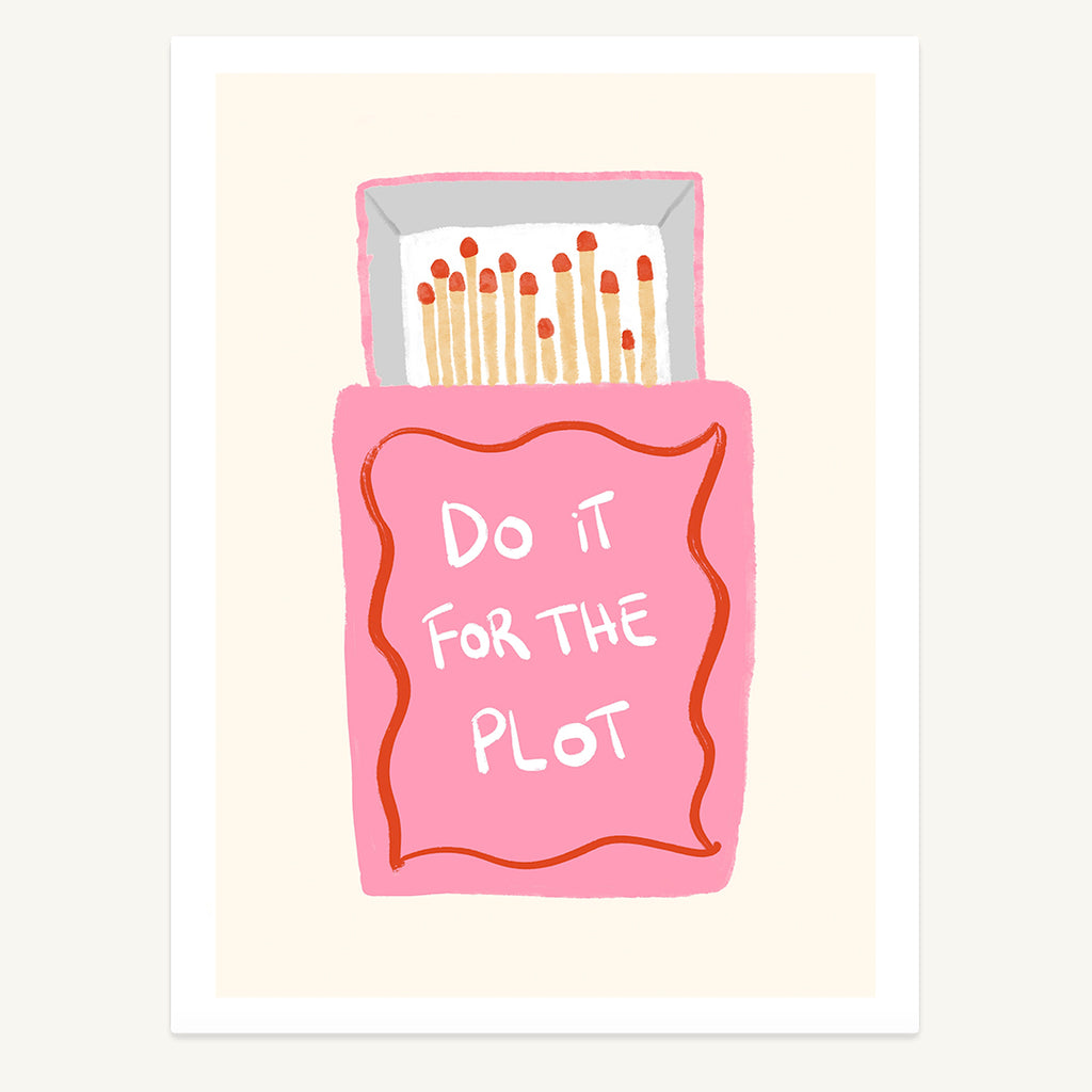 For The Plot Print
