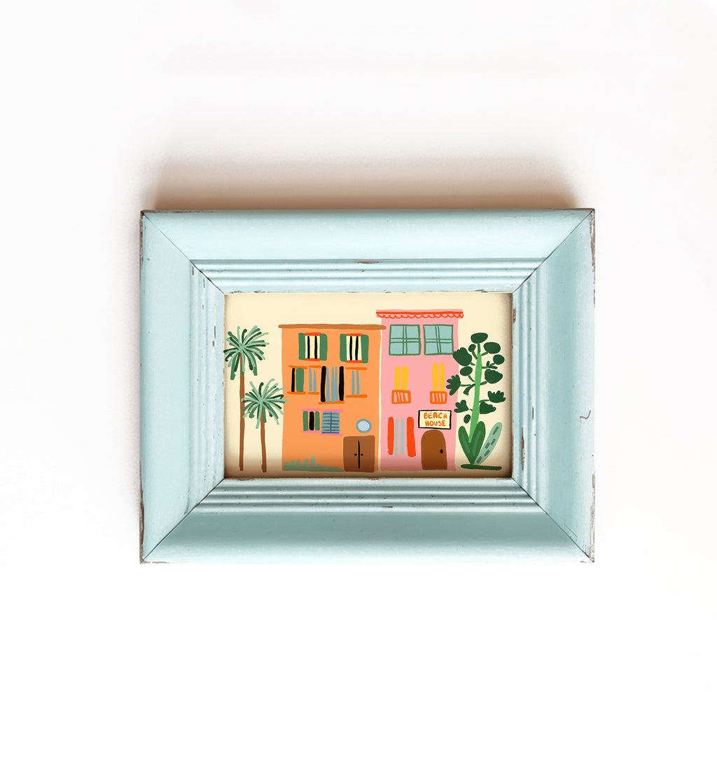 Desert Townhouse Print
