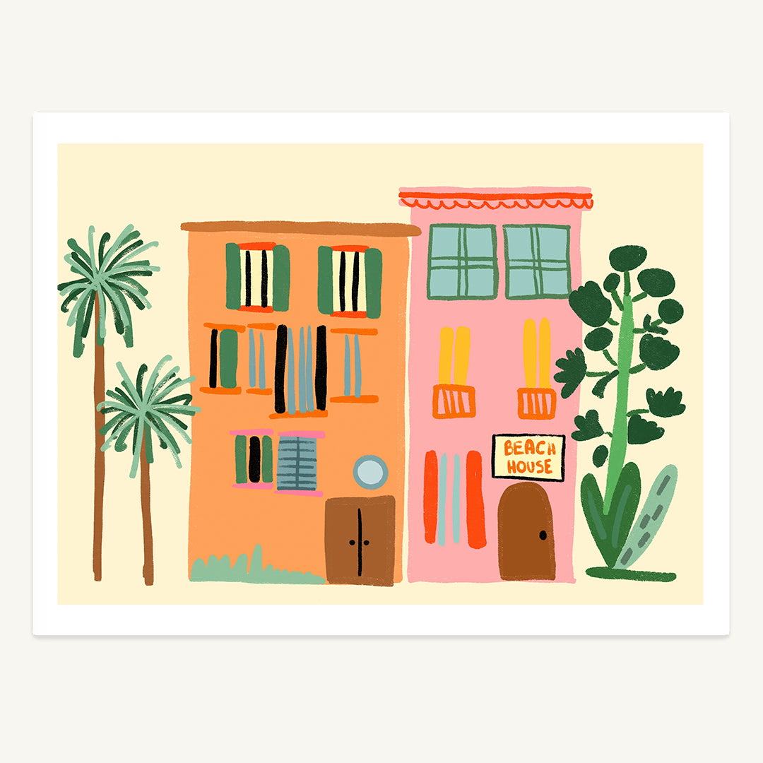 Desert Townhouse Print