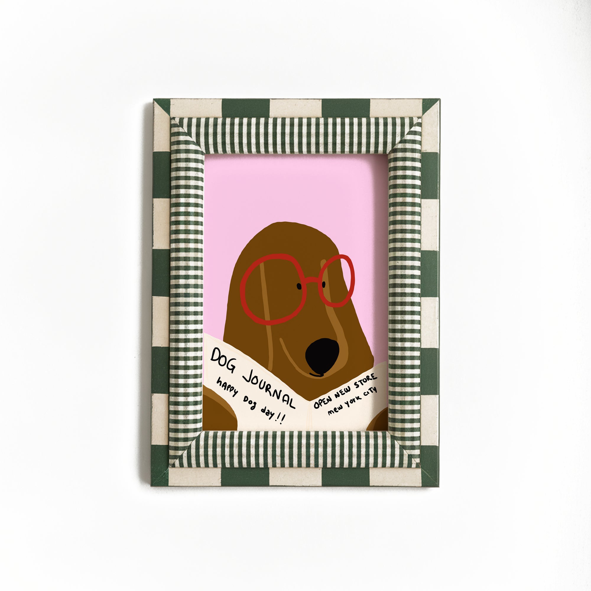Dog Journal Print