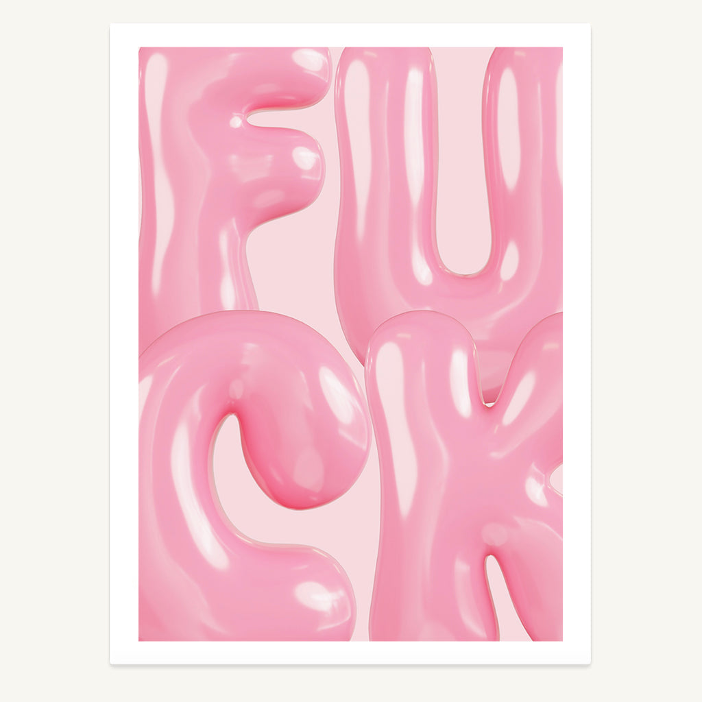 Cursed Bubble Print