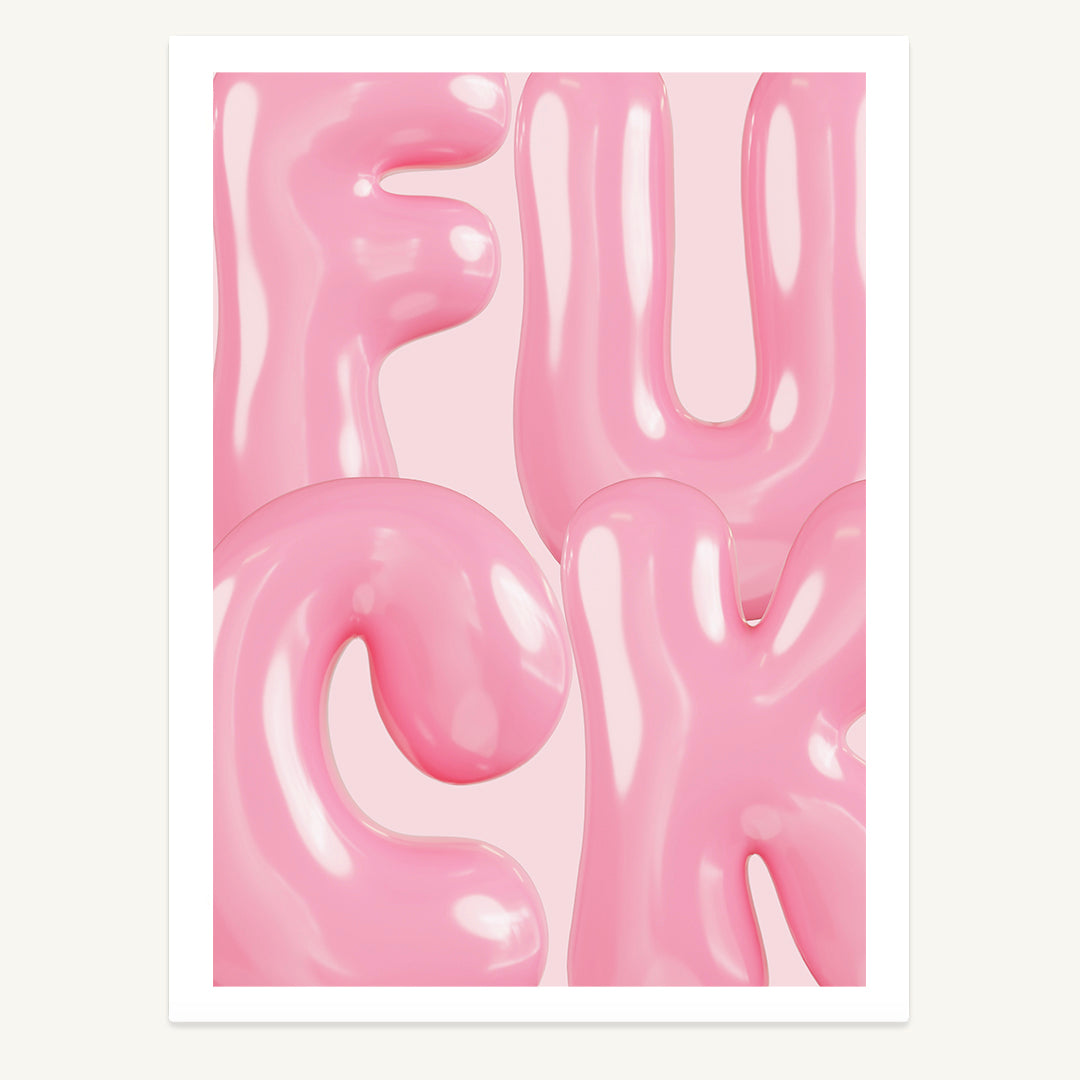 Cursed Bubble Print
