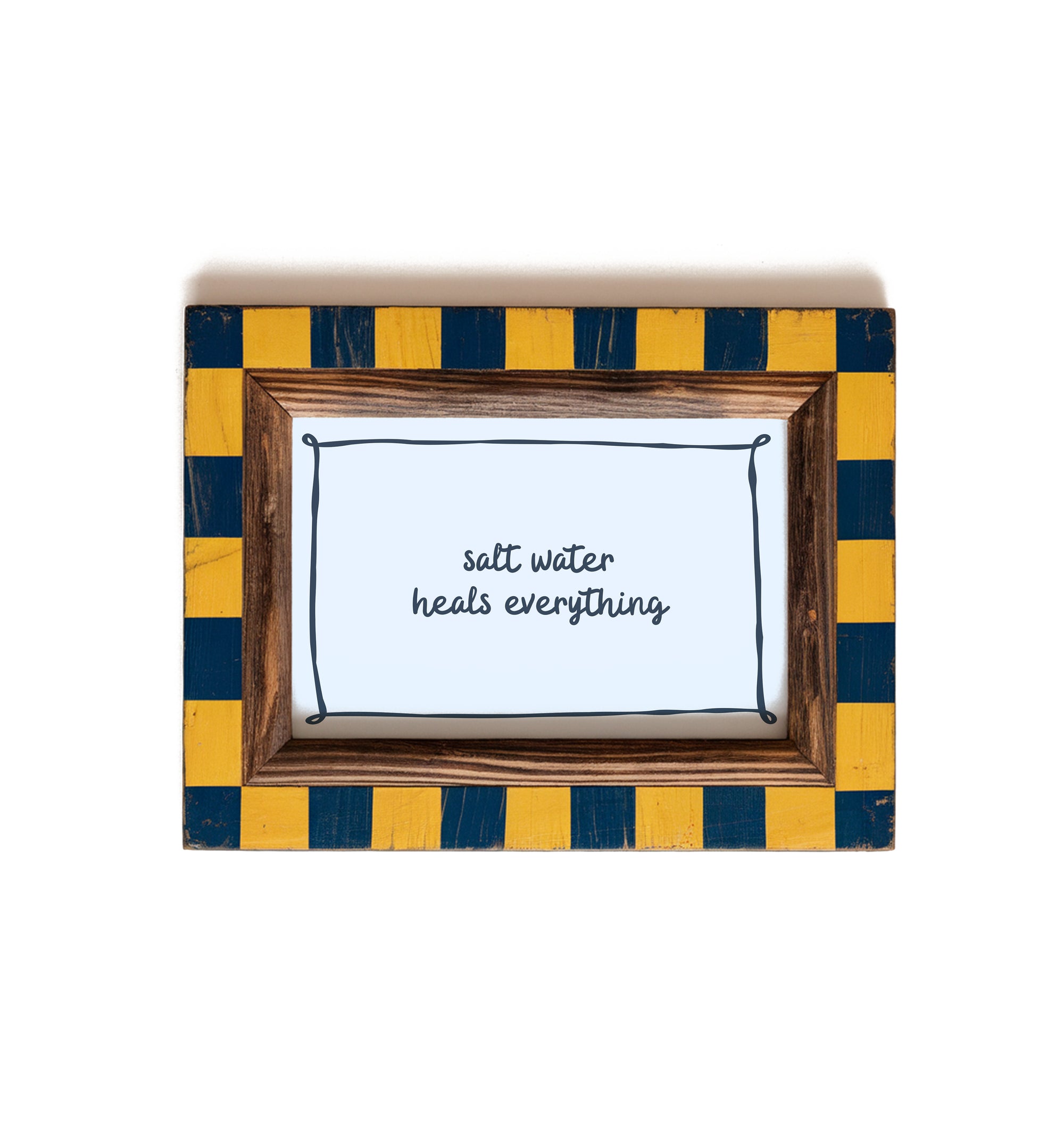 Salt Water Heals Print