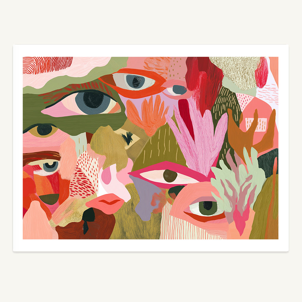 Forest Eyes Print