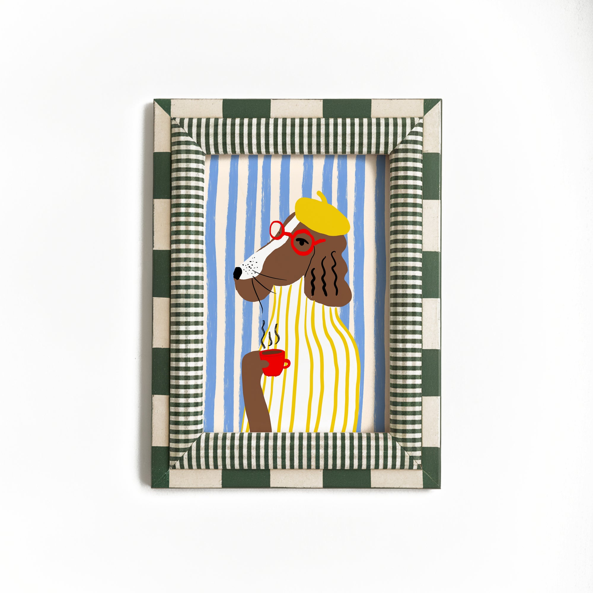 French Dog Print