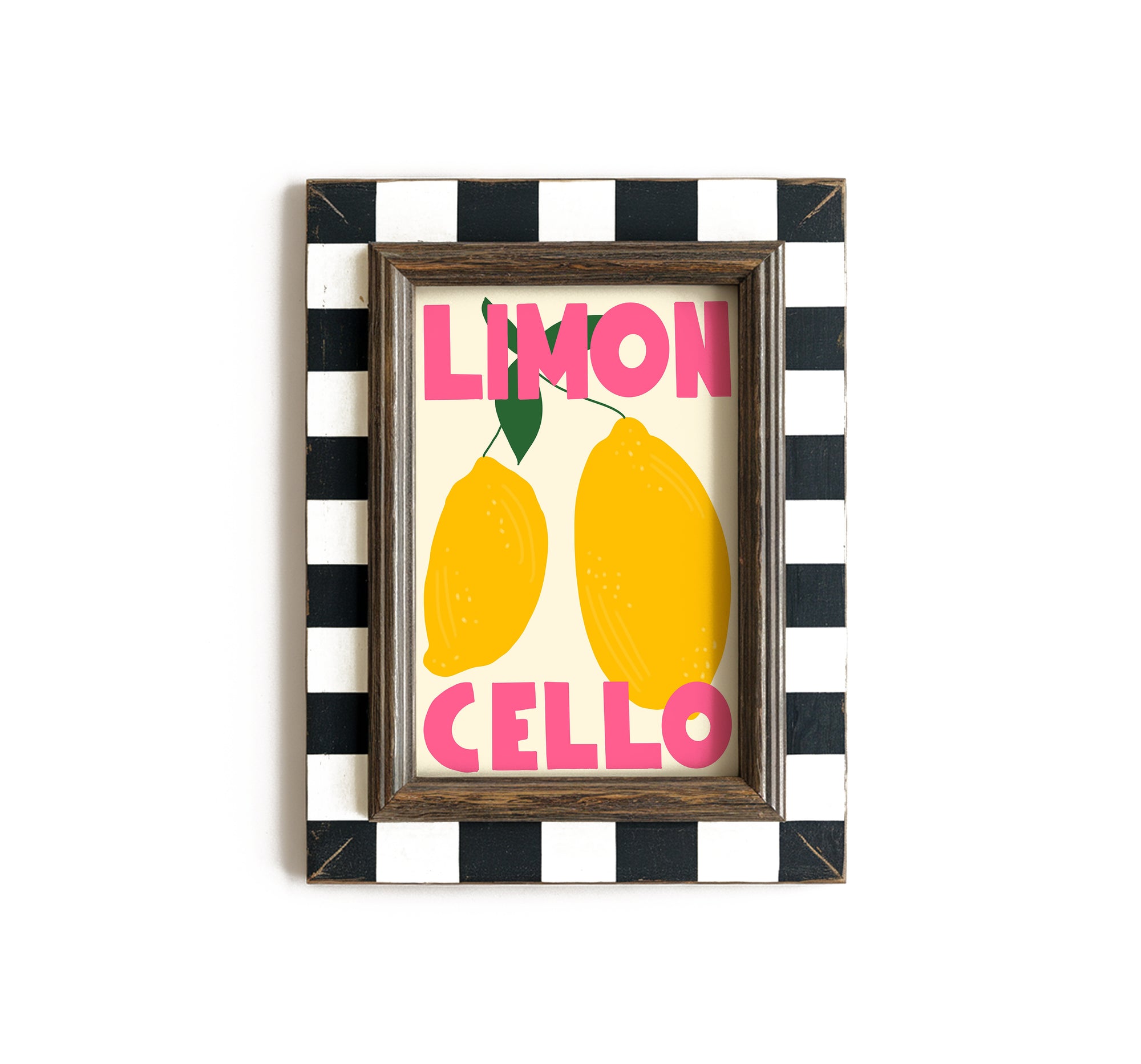 Two Lemons Print