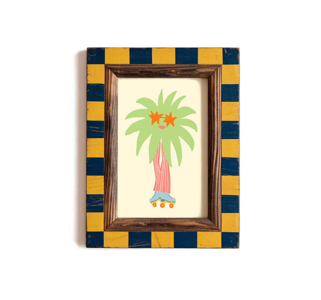 Palm Tree on Skates Print