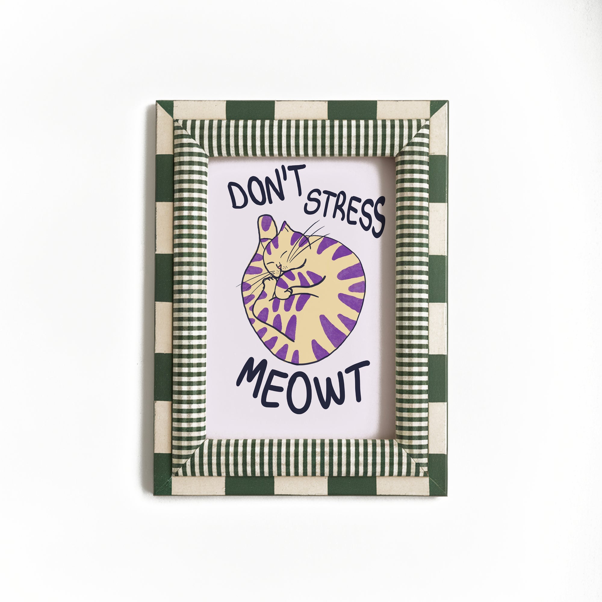 Stress Meowt Print