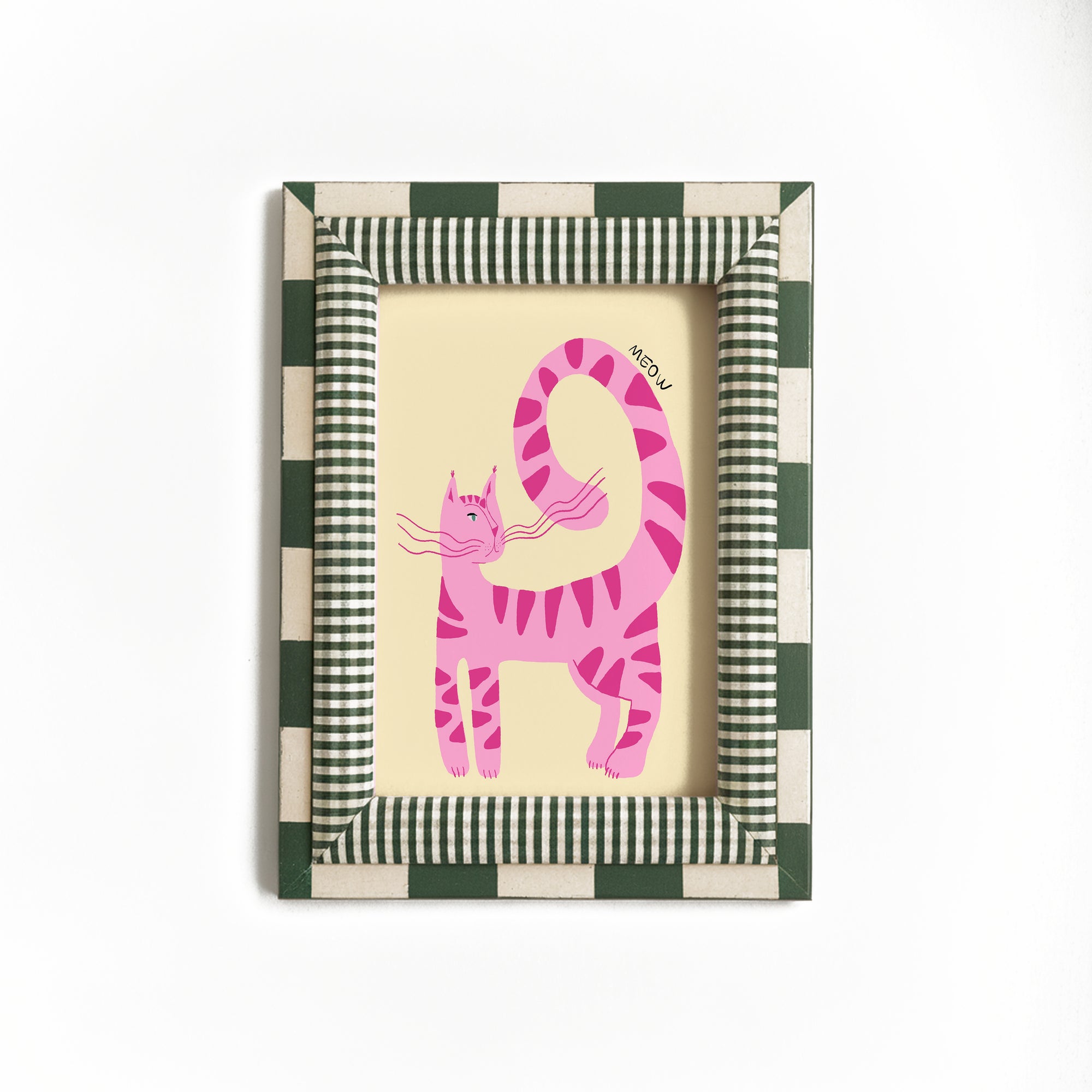 Striped Tail Print