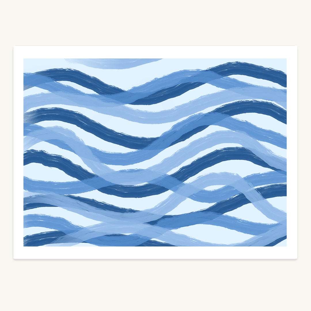 Ocean Waves Print