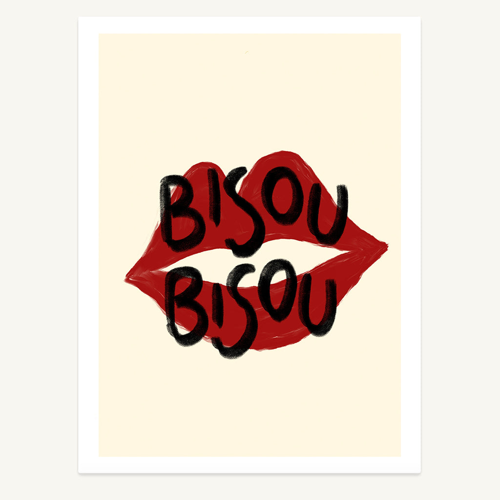 Bisou Bisou Print