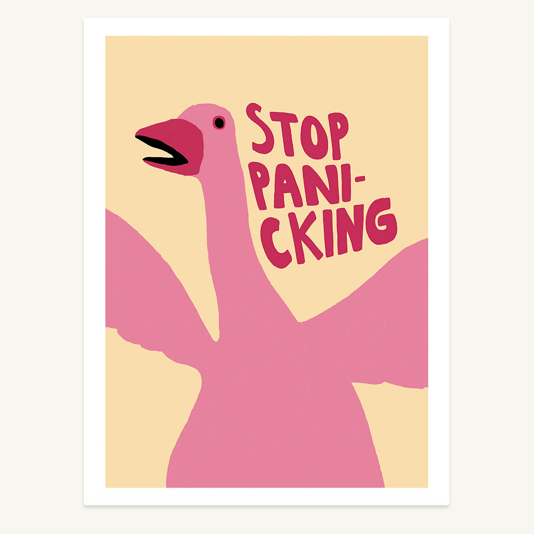 Stop Panicking Print