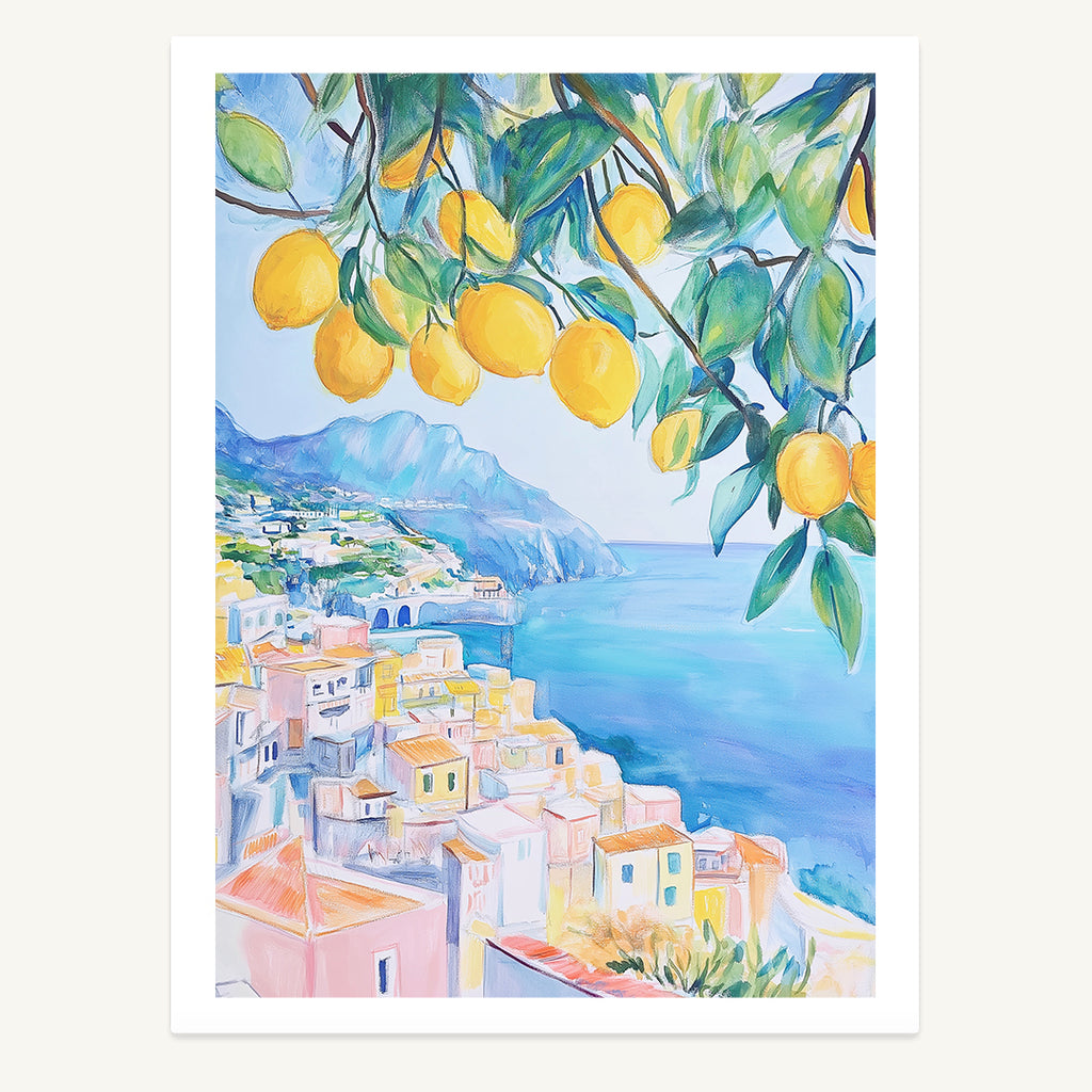 Amalfi Coastline Print