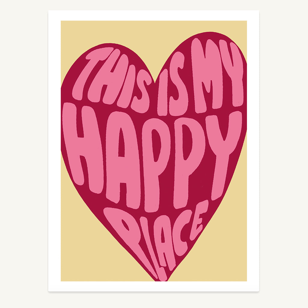 Happy Place Print
