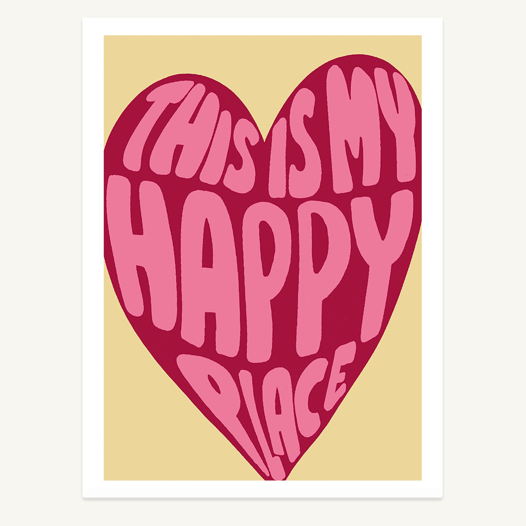 Happy Place Print
