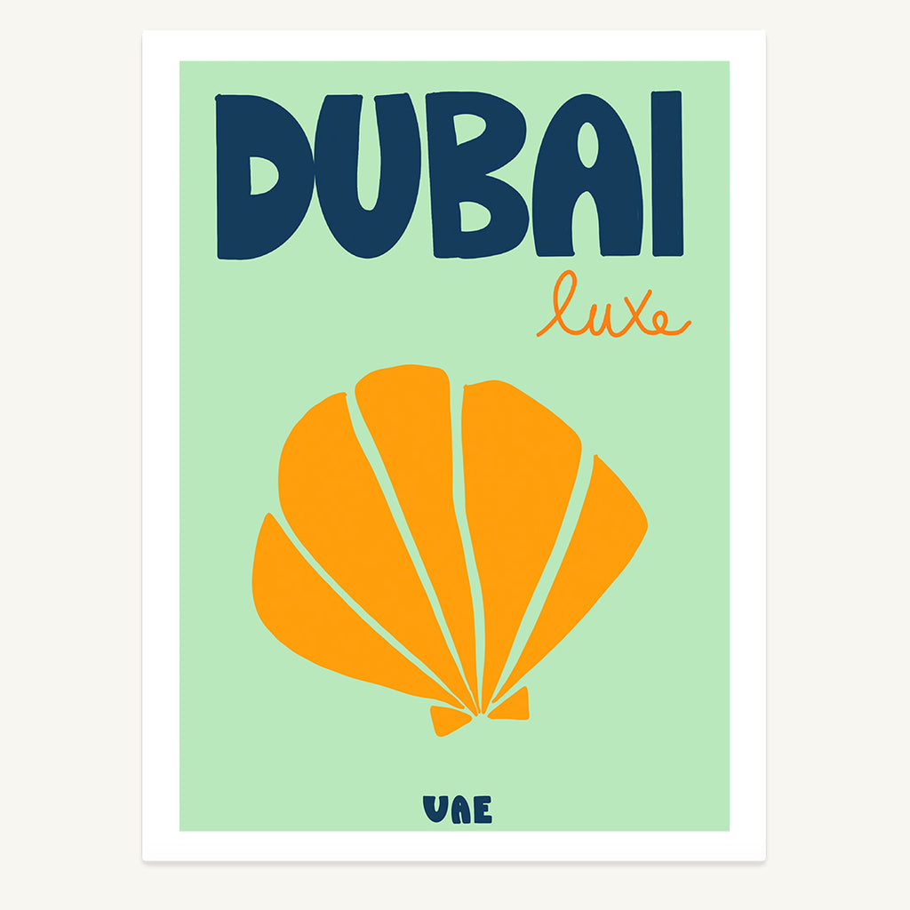 Dubai City Print