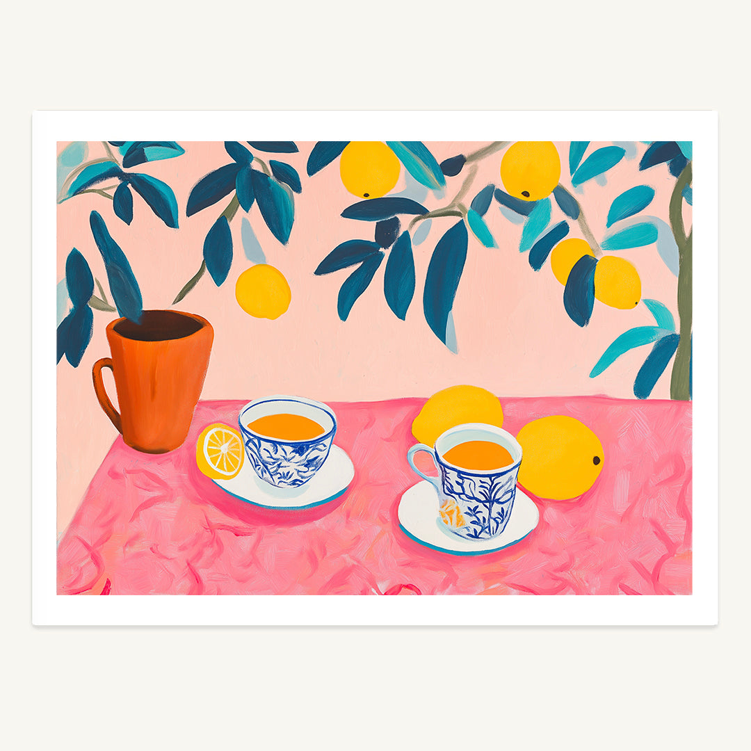 Lemon Tea Print