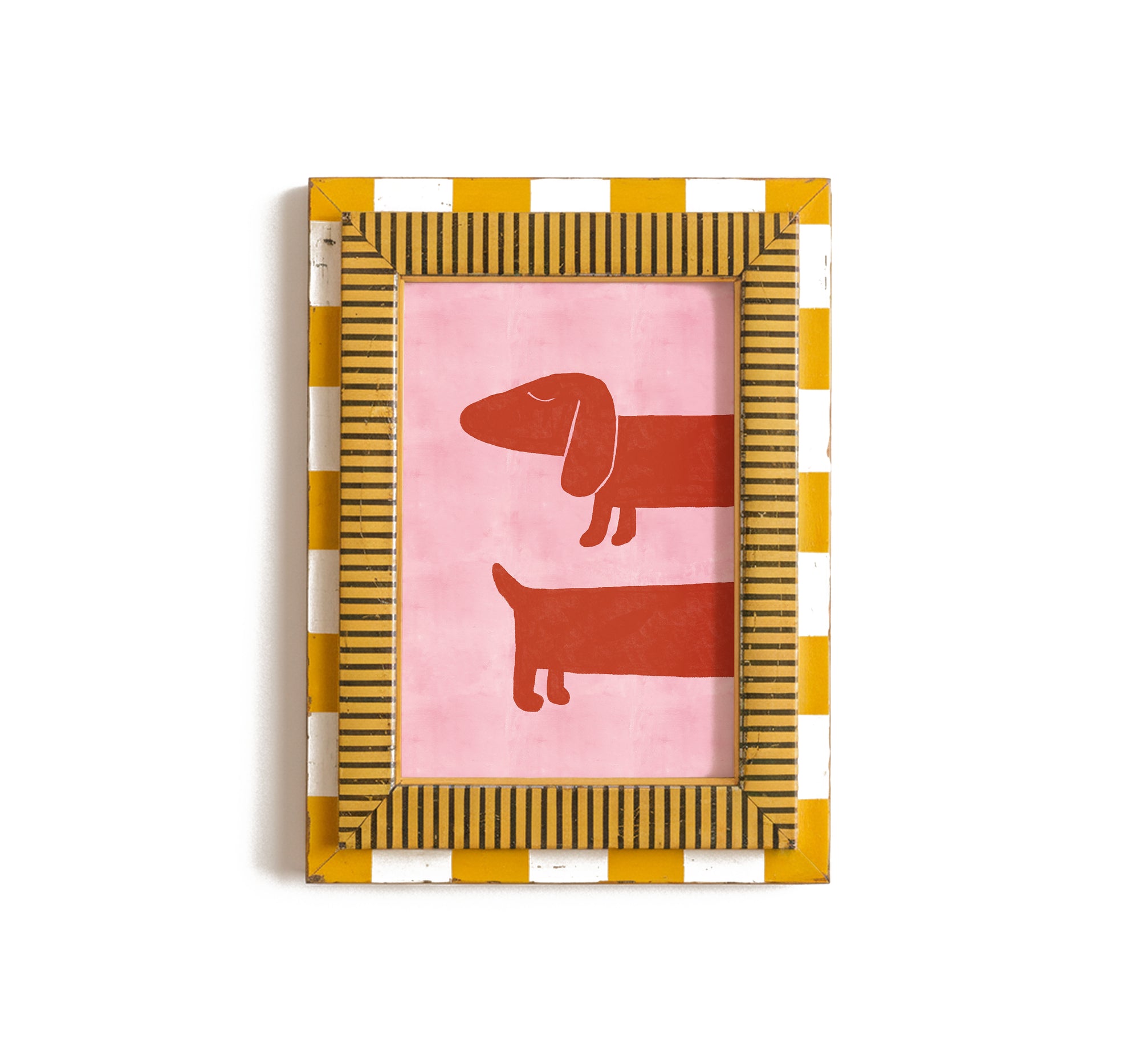Two Dachshunds Print