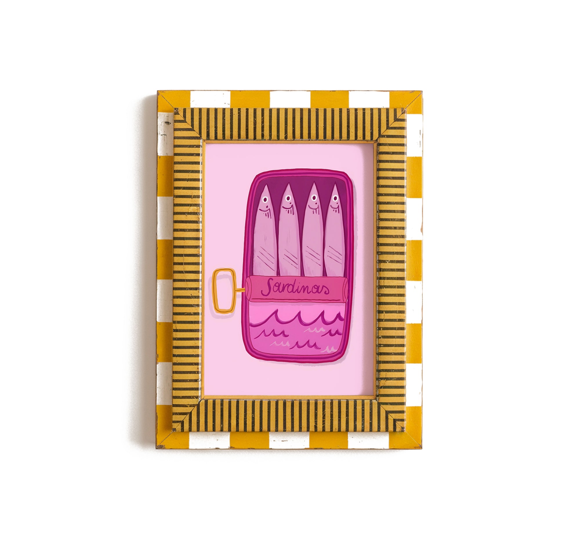 Pink Sardines Print