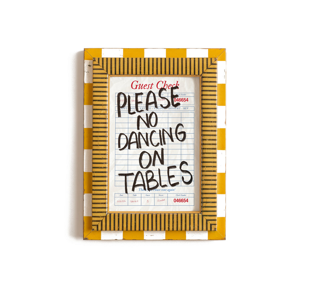 Please No Dancing Print