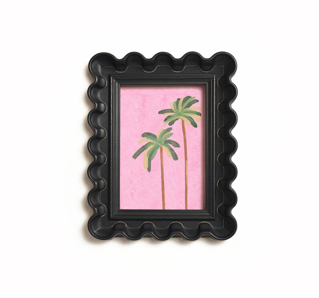 Pink Palm Trees Print