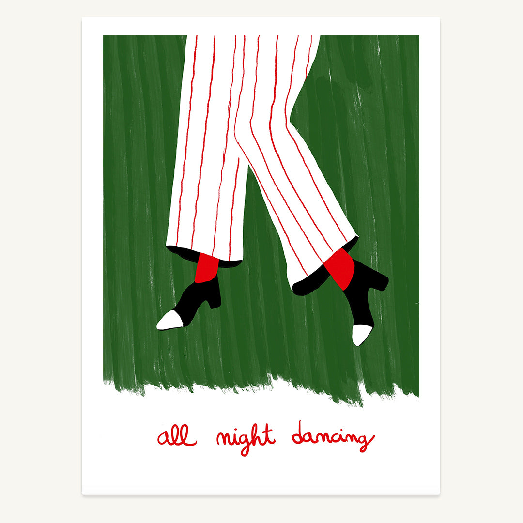 All Night Dancing Print