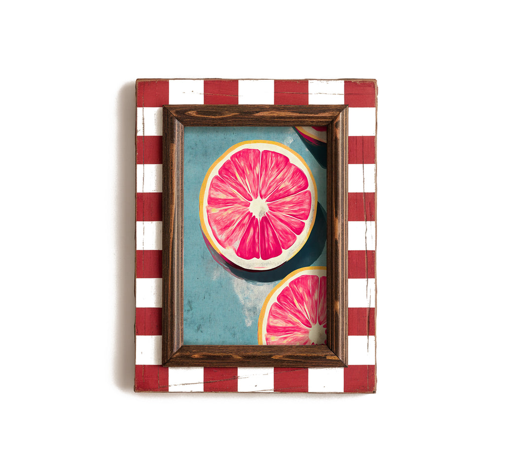 Pink Grapefruit Print